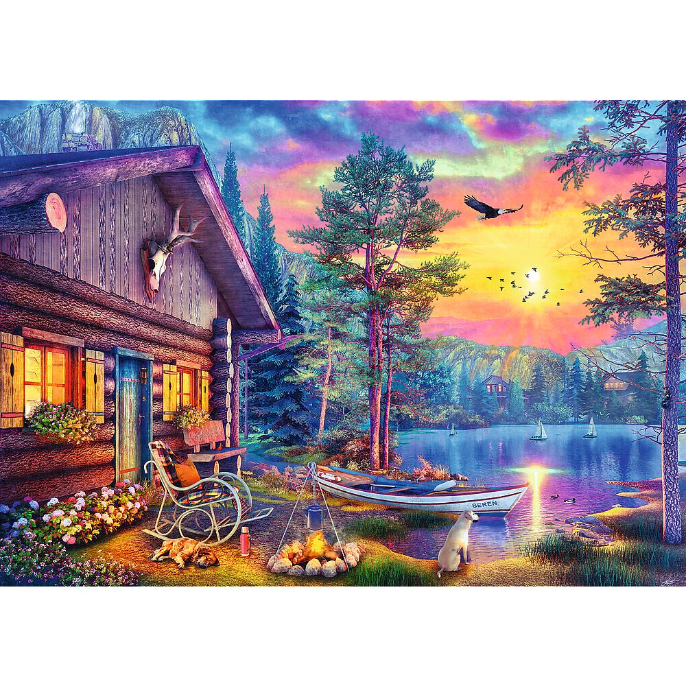 Trefl - Tea Time - Harbour at Sunset - 500 Piece Jigsaw Puzzle
