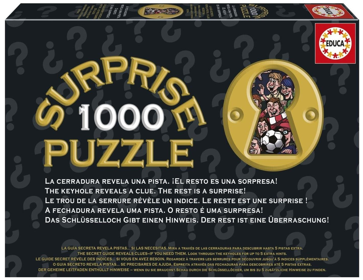 Educa - Shoot! - 1000 Surprise Piece Jigsaw Puzzle
