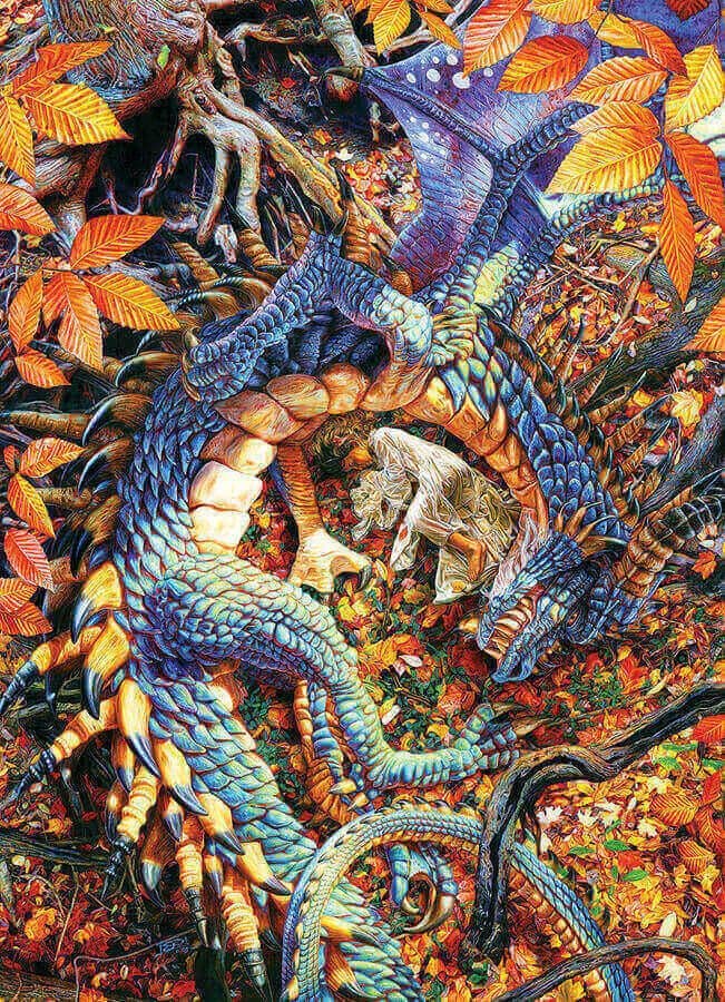 Cobble Hill - Abby's Dragon - 1000 Piece Jigsaw Puzzle