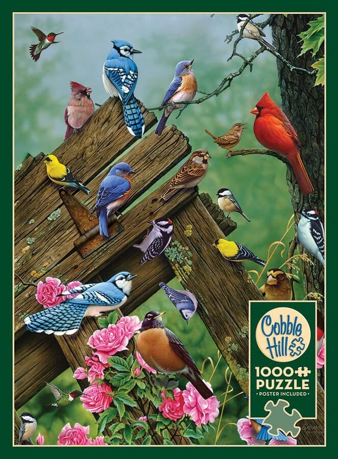 Cobble Hill - Birds of the Forest - 1000 Piece Jigsaw Puzzle