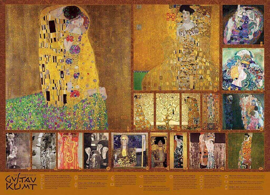 Cobble Hill - The Golden Age of Klimt - 1000 Piece Jigsaw Puzzle