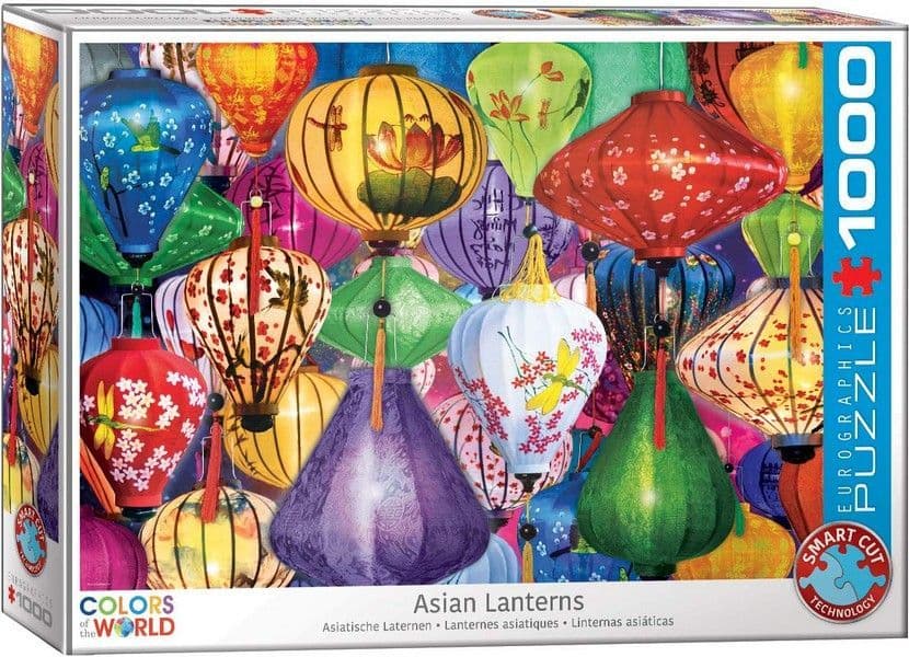 Eurographics - Asian Lanterns - 1000 Piece Jigsaw Puzzle