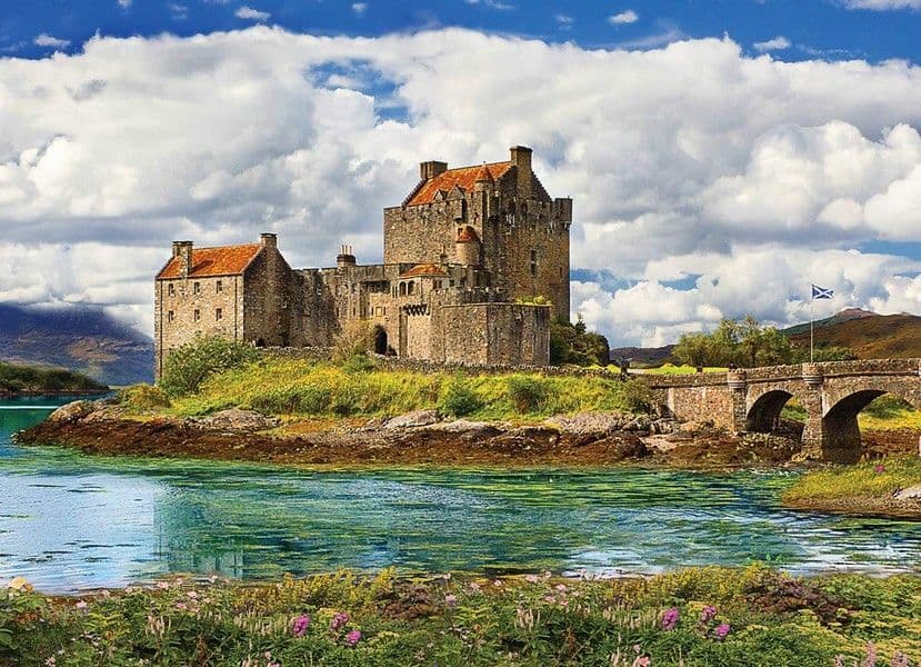 Eurographics - Eilean Donan Castle - 1000 Piece Jigsaw Puzzle