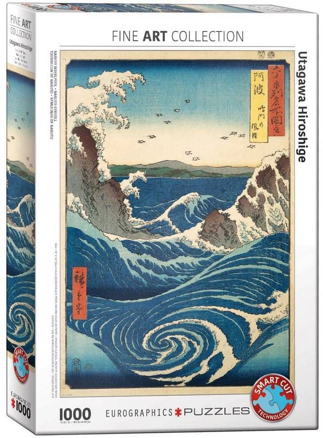 Eurographics - Naruto Whirlpool Hiroshige - 1000 Piece Jigsaw Puzzle