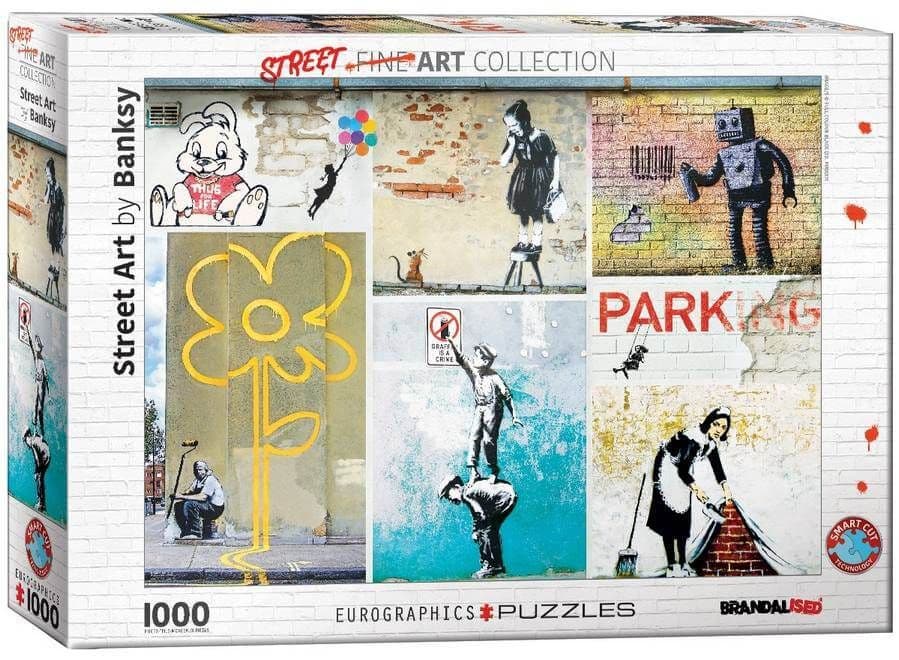 Eurographics - Street Art Banksy - 1000 Piece Jigsaw Puzzle