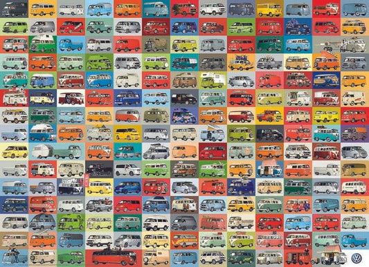 Eurographics - Volkswagen Groovy Bus - 1000 Piece Jigsaw Puzzle