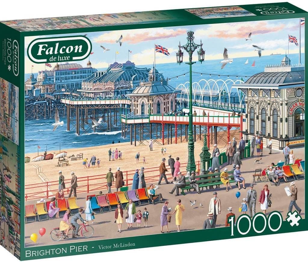 Falcon de Luxe - Brighton Pier - 1000 Piece Jigsaw Puzzle