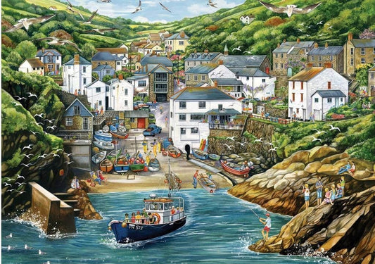 Falcon de Luxe - Portloe - 1000 Piece Jigsaw Puzzle