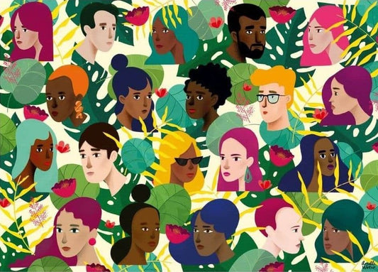 Falcon de Luxe - Portraits - 1000 Piece Jigsaw Puzzle