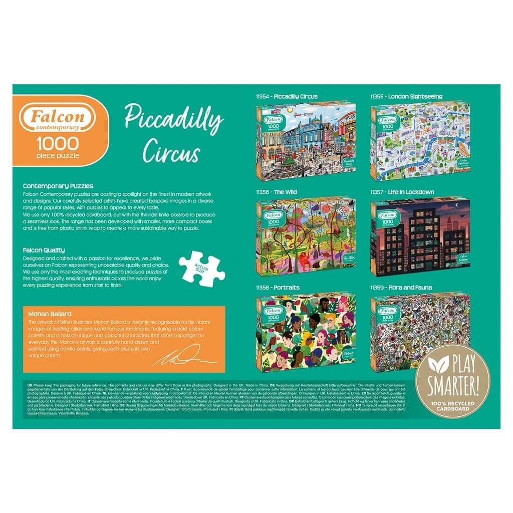 Falcon de Luxe - Portraits - 1000 Piece Jigsaw Puzzle