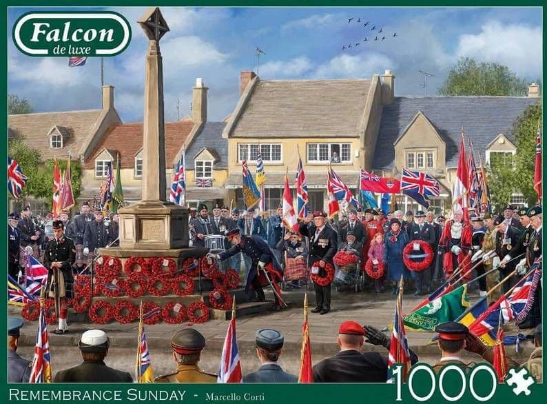 Falcon de Luxe - Remembrance Sunday - 1000 Piece Jigsaw Puzzle