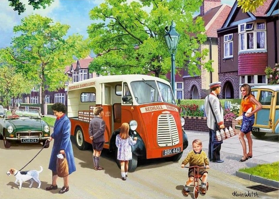 Falcon de luxe - The Milkman - 1000 Piece Jigsaw Puzzle