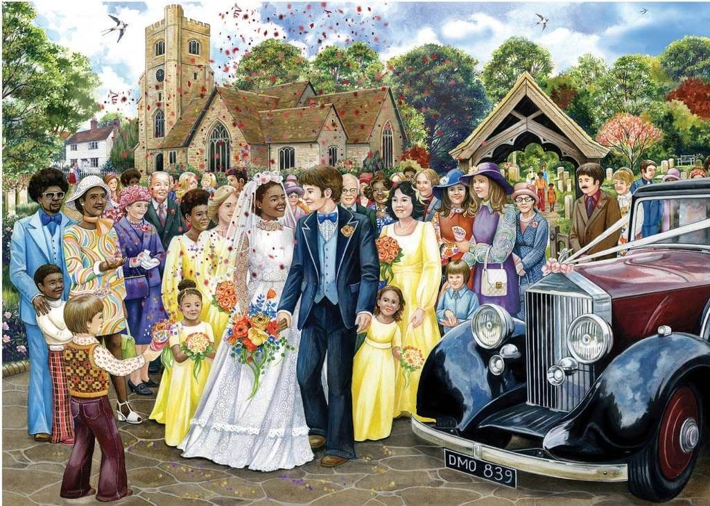 Falcon de Luxe - The Wedding - 500 Piece Jigsaw Puzzle