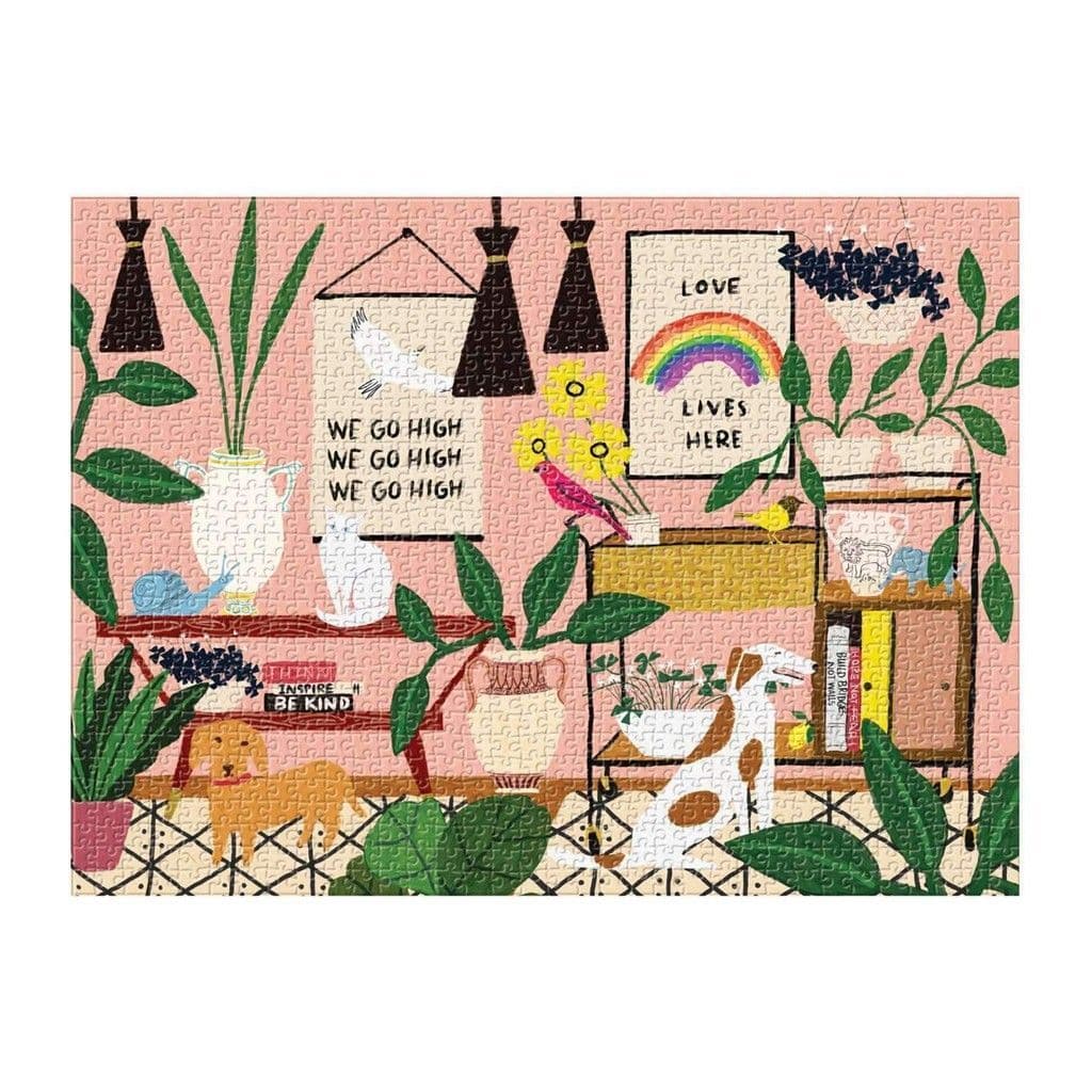 Galison - Love Lives Here - 1000 Piece Jigsaw Puzzle