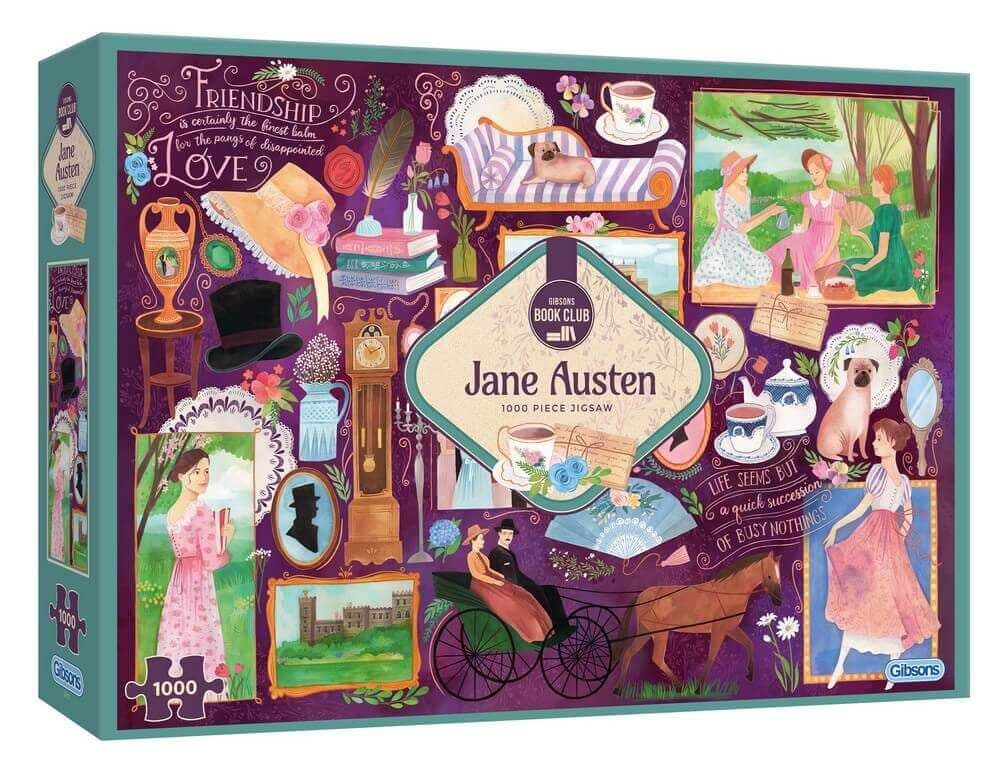Gibsons - Book Club - Jane Austen - 1000 Piece Jigsaw Puzzle