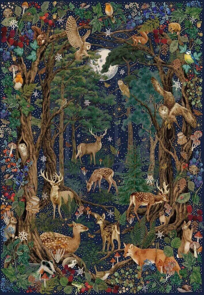 Gibsons - The Art File Into The Forest - 1000 Piece Jigsaw Puzzle