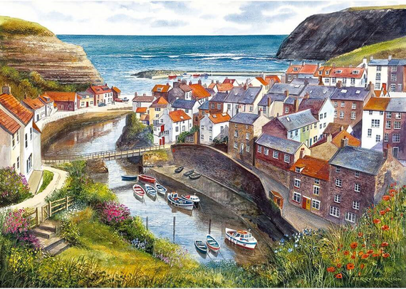 Gibsons - Staithes - 1000 Piece Jigsaw Puzzle