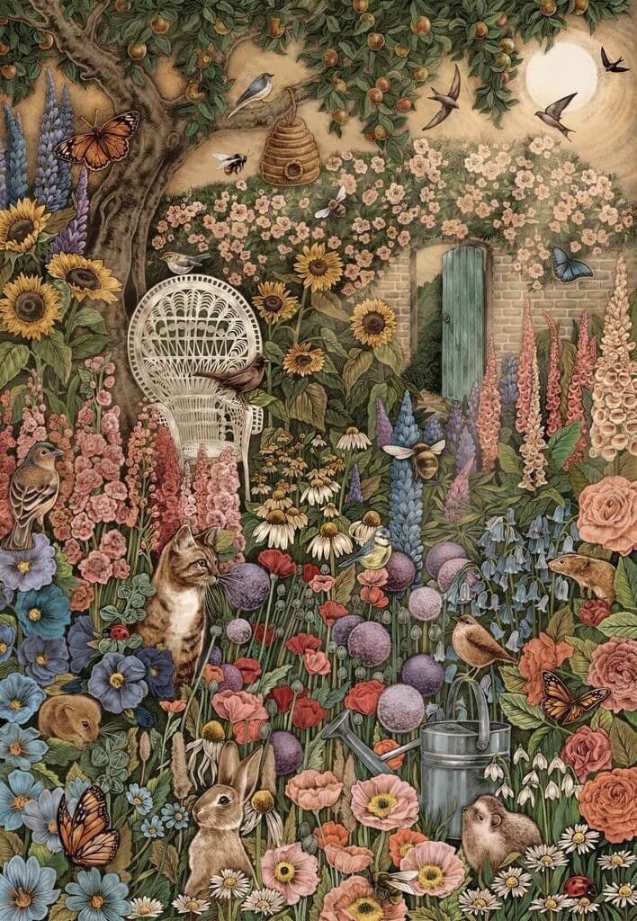 Gibsons - The Art File Summer Haze - 1000 Piece Jigsaw Puzzle