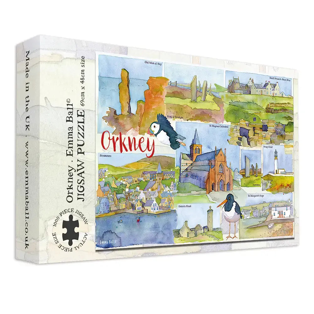Emma Ball - Orkney - 1000 Piece Jigsaw Puzzle