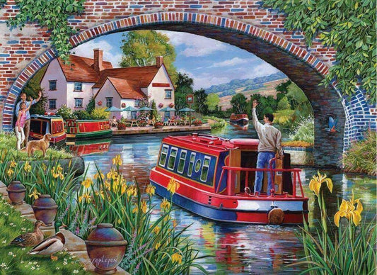 House of Puzzles - Over & Under - 500XL Piece Jigsaw Puzzle
