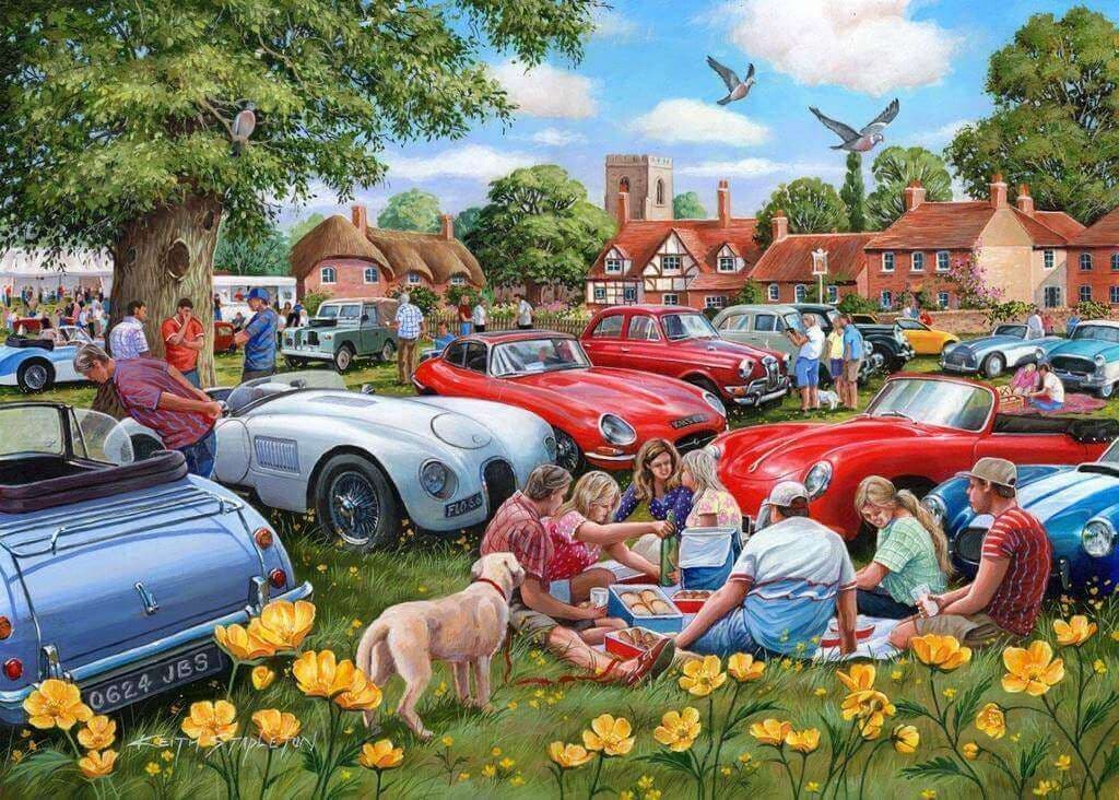 House of Puzzles - Rally Round - 1000 Piece Jigsaw Puzzle