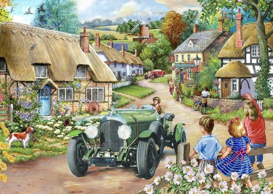 House of Puzzles - Vintage Run - 500XL Piece Jigsaw Puzzle