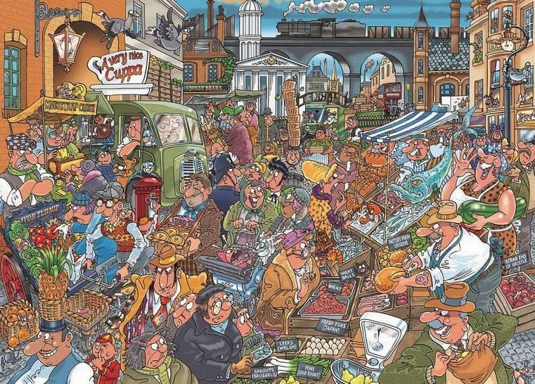 Wasgij Destiny 26 Organic Overload! - 1000 Piece Jigsaw Puzzle