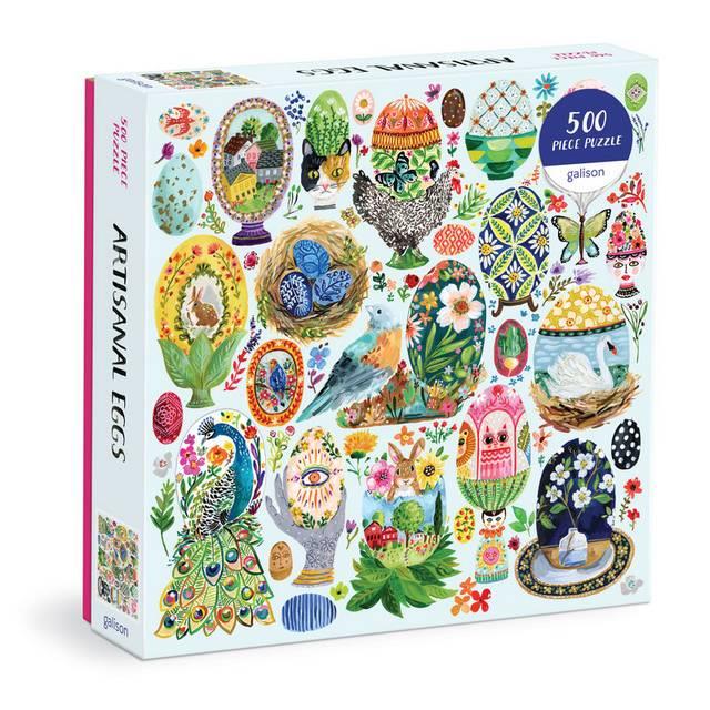 Galison - Artisanal Eggs - 500 Piece Puzzle