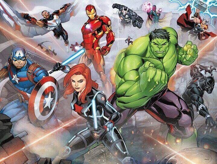 Kidicraft - Avengers Assemble 3D - 500 Piece Jigsaw Puzzle