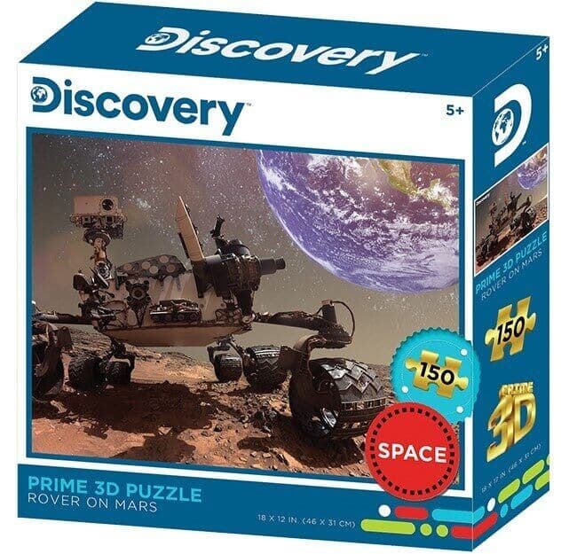 Kidicraft - Discovery Mars Rover 3D - 150 Piece Jigsaw Puzzle