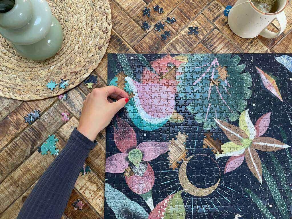 Prints in Pieces - Moonlight - 1000 Piece Jigsaw Puzzle