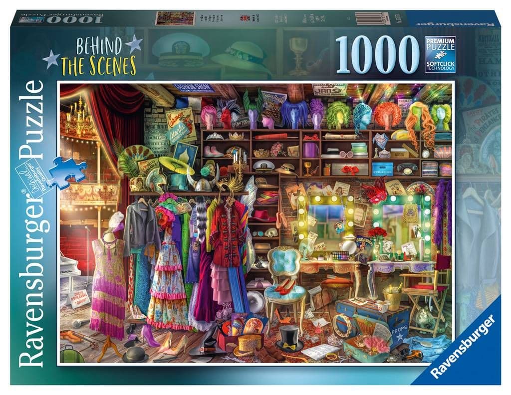 Ravensburger - Behind the Scenes - 1000 Piece Jigsaw Puzzle
