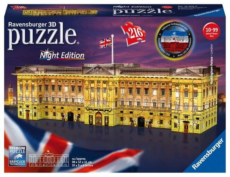 Eiffel Tower - Night Edition, 216pc 3D Jigsaw Puzzle®