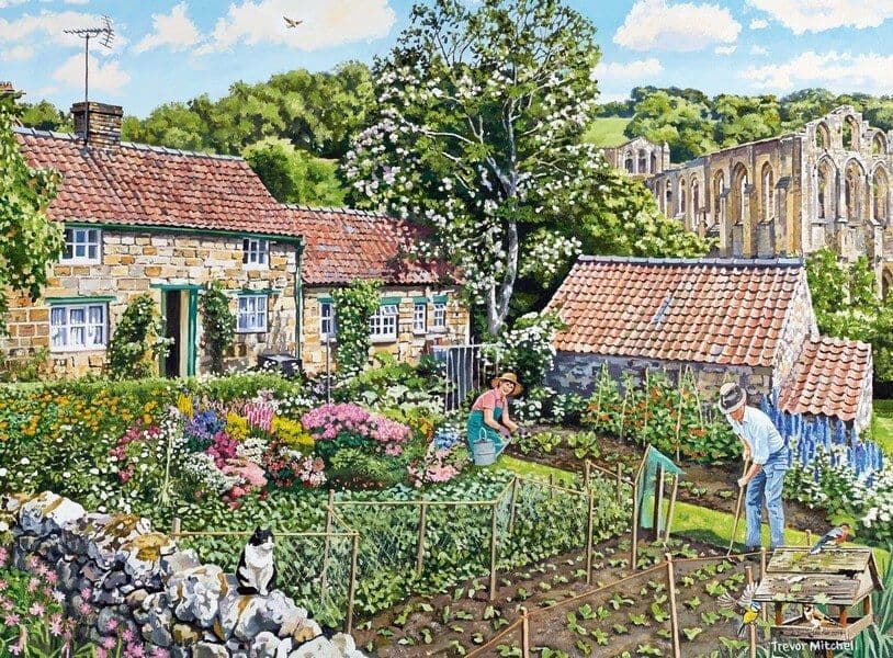 Ravensburger - Cosy Cottages - North Yorkshire - 2 x 500 Piece Jigsaw Puzzle