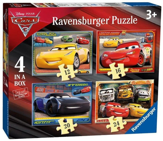 Ravensburger - Disney Cars 4 in a Box Jigsaw Puzzle