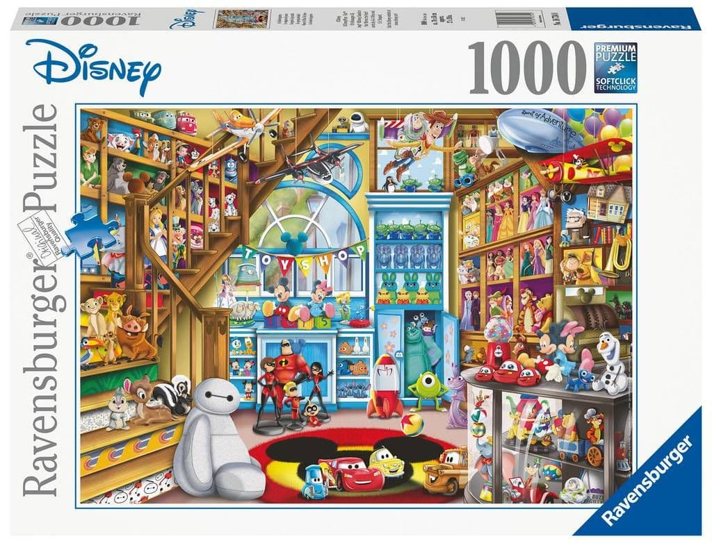 Ravensburger - Disney Pixar Toy Store - 1000 Piece Jigsaw Puzzle