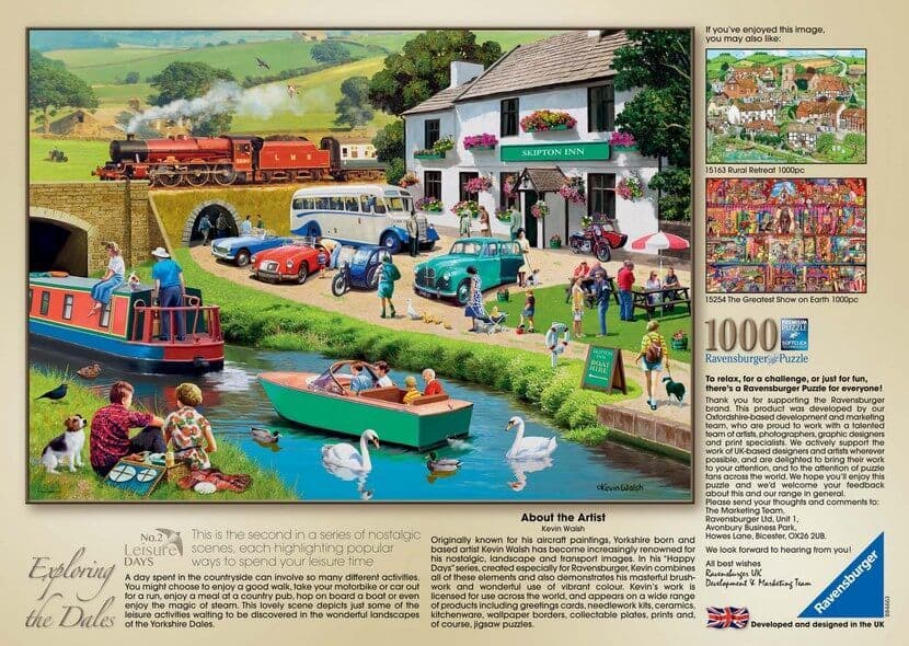 Ravensburger - Exploring the Dales - 1000 Piece Jigsaw Puzzle