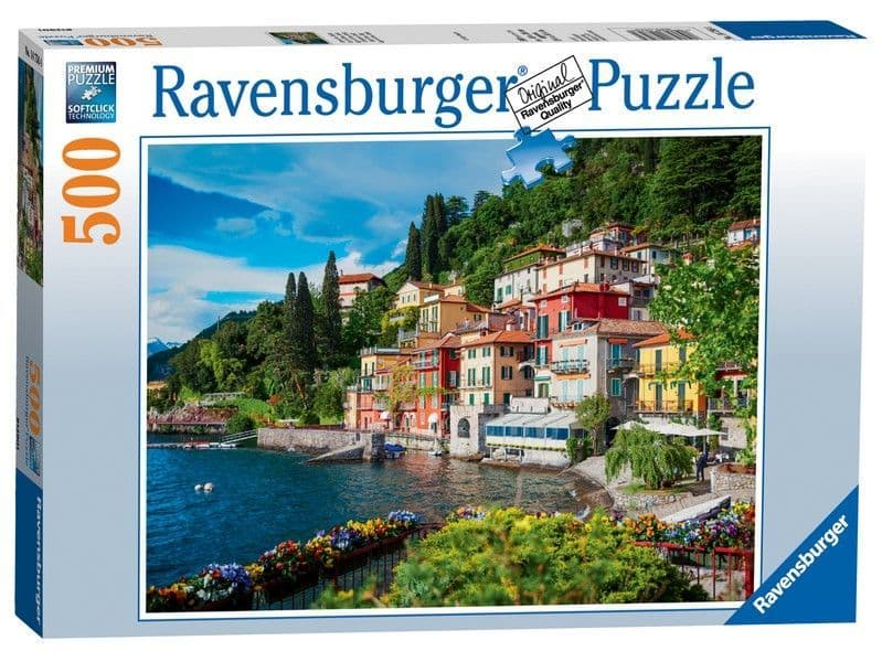 Ravensburger - Lake Como, Italy - 500 Piece Jigsaw Puzzle