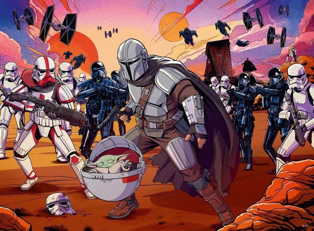 Ravensburger - Mandalorian - 200XXL Piece Jigsaw Puzzle