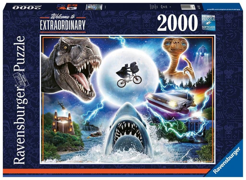 Ravensburger - Universal Classic Movie Montage - 2000 Piece Jigsaw Puzzle