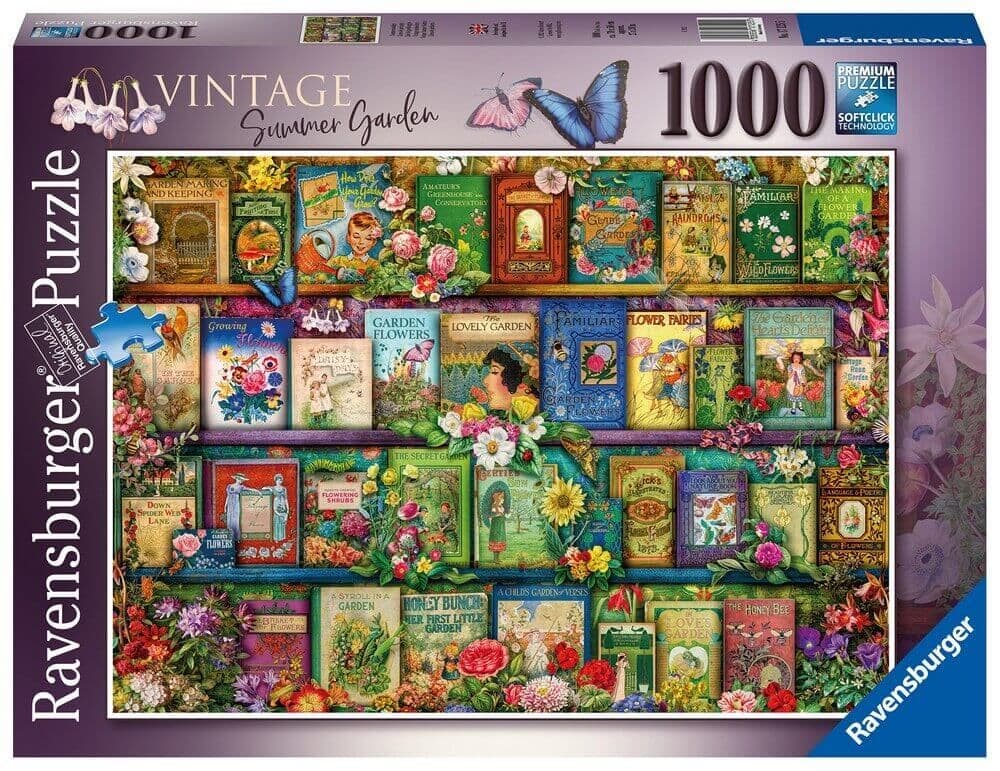 Ravensburger - Vintage Summer Garden - 1000 Piece Jigsaw Puzzle