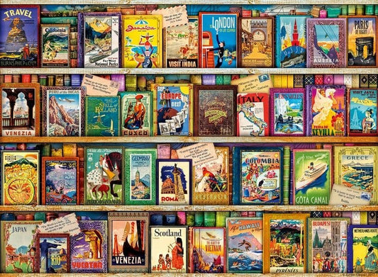 Ravensburger - Vintage Travel - 500 Piece Jigsaw Puzzle