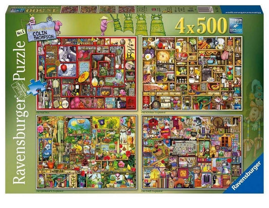 Ravensburger - Wonderful World of Colin Thompson - 4 x 500 Piece Jigsaw Puzzle