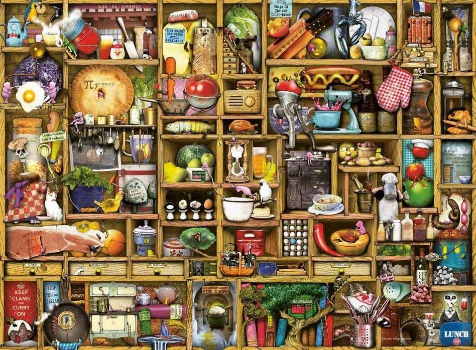 Ravensburger - Wonderful World of Colin Thompson - 4 x 500 Piece Jigsaw Puzzle