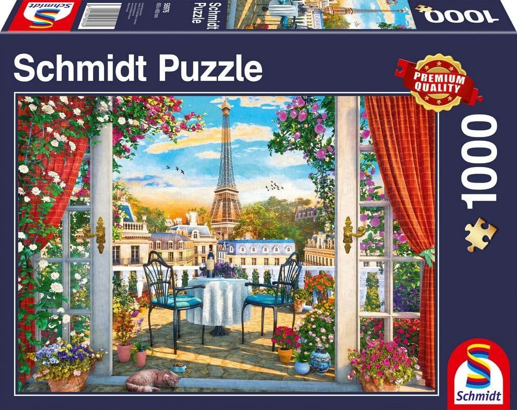 Schmidt - A Terrace in Paris - 1000 Piece Jigsaw Puzzle