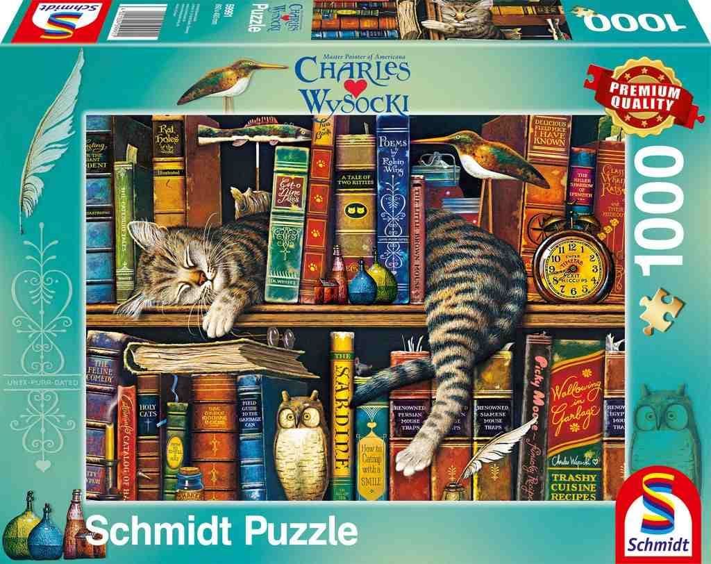 Schmidt - Charles Wysocki - Frederick the Literate - 1000 Piece Jigsaw Puzzle