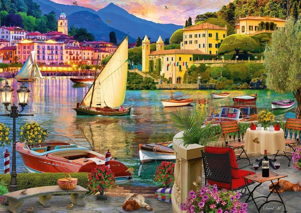 Schmidt - Italian al Fresco - 500 Piece Jigsaw Puzzle