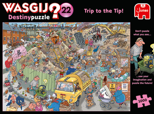 Wasgij Destiny 22 Trip to the Tip! - 1000 Piece Jigsaw Puzzle