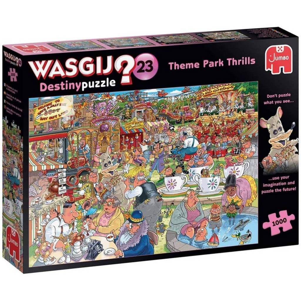 Wasgij Destiny 23 Theme Park - 1000 Piece Jigsaw Puzzle