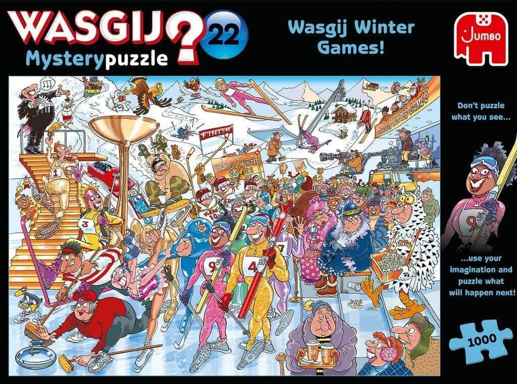 Wasgij Mystery 22 Winter Games! - 1000 Piece Jigsaw Puzzle